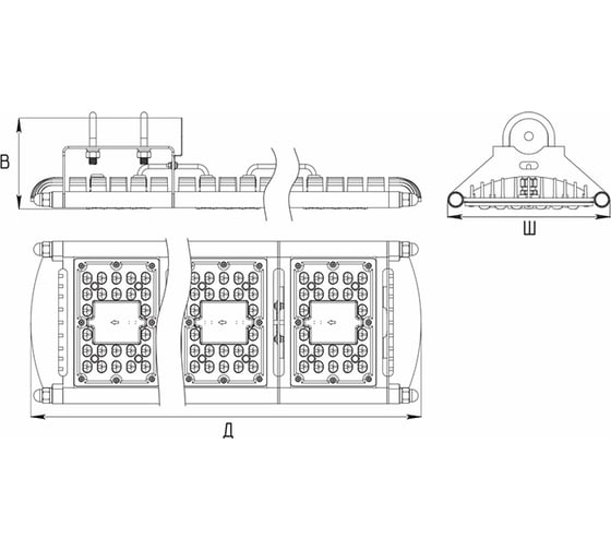 Светильник уличный ALB ДКУ 29-200-022 F4968