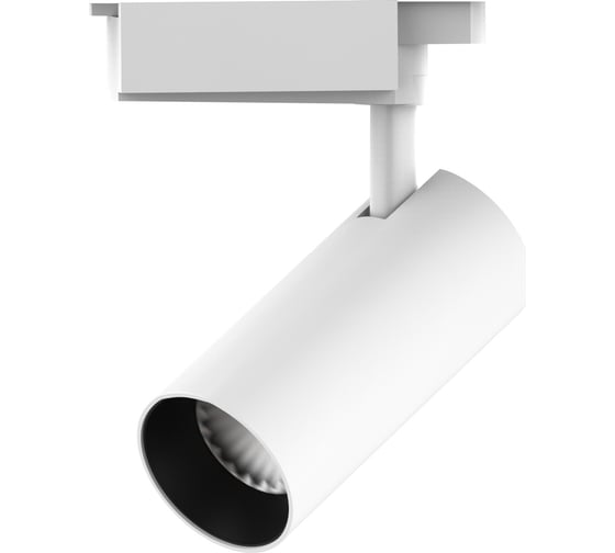 Трековый светильник Gauss цилиндр 20W 1650lm 4000K 180-240V IP20 65х210мм белый LED TR068