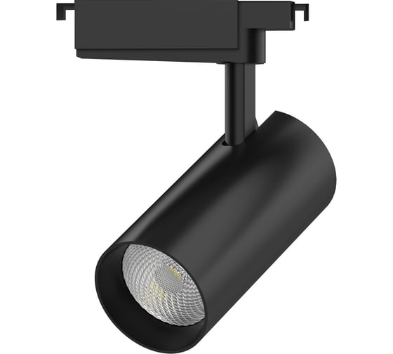 Трековый светильник Gauss цилиндр 32W 2940lm 4000K 180-220V IP20 75х216мм черный LED TR088