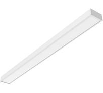 Светодиодный светильник VARTON A220 2.0 офисный, встраиваемый/накладной, 35 Вт, 3000 K, 1195x100x50 мм, IP40, с рассеивателем опал, диммируемый по протоколу DALI V1-A0-00220-01OPD-4003530