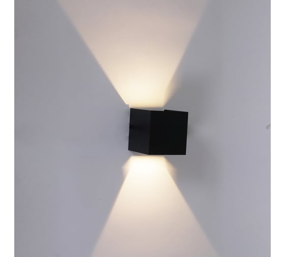 Уличный настенный светильник Reluce 86818-9.2-001KT LED2*5W BK