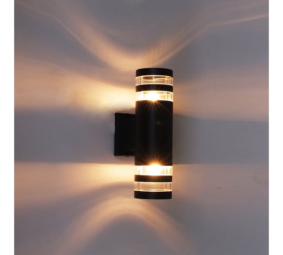 Уличный настенный светильник Reluce 86227-9.2-002CT 2*E27 BK
