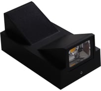 Уличный настенный светильник Reluce 86689-9.2-002KT LED2*5W BK