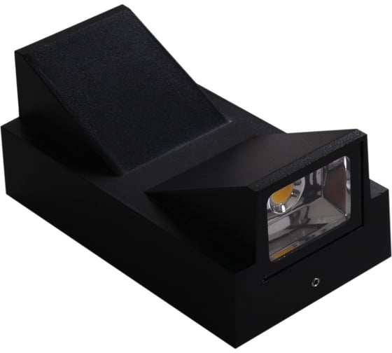 Уличный настенный светильник Reluce 86689-9.2-002KT LED2*5W BK 1
