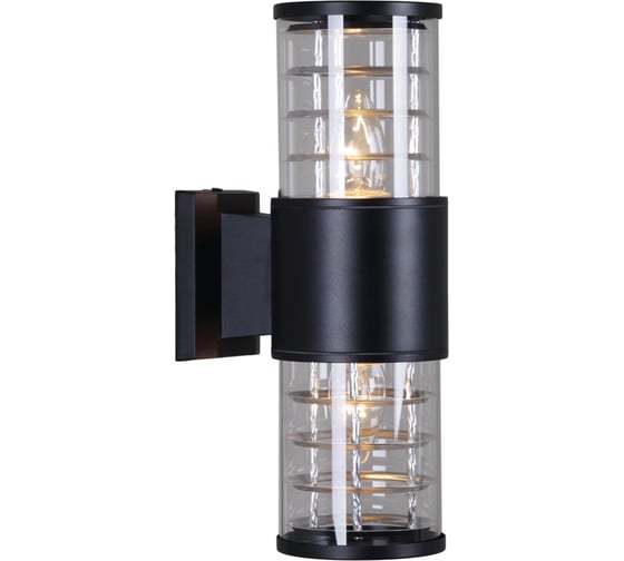 Уличный настенный светильник Reluce 86229-9.2-002CT 2*E27 BK