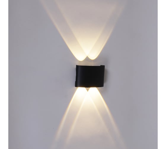 Уличный настенный светильник ReLuce 86832-9.2-004KT LED4*1W BK 1