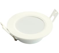 Светодиодный светильник FERON ONE AL528 встраиваемый 8W 6400K белый, 51184