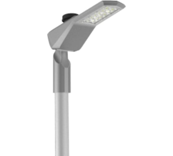 Светодиодный светильник уличный VARTON Levante Urban 60 Вт кронштейн 60 мм 5000 K 1..10V NEMA RAL7045 серый муар V1-S1-70660-40U30-6606050 1