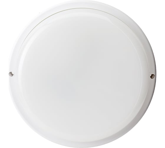 Светильник ЖКХ GAUSS Elementary 24W 1950lm 4000K 160-260V IP65 D210х52мм белый LED 1/20 126411224