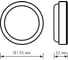 Светильник ЖКХ GAUSS HALL круг 12W 940lm 4000K 200-240V IP40 D135х32мм белый LED 1/40 193411212 3