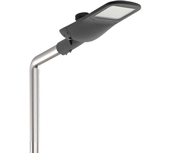 Светодиодный уличный светильник VARTON Tornado Yard крепление на консоль 60 Вт 2700 K 1..10V NEMA RAL9005 черный муар V1-S1-90506-40U05-6606027 1