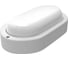 Светильник ЖКХ GAUSS LITE овал 8W 680lm 4000K 200-240V IP65 160х90х46мм белый LED 1/40 161418208 1