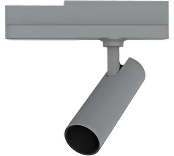 Светодиодный светильник трековый VARTON TT-Vivo 8 Вт 3000 K 196x200x45 мм угол 30 гр RAL7045 серый муар CRI 83 V1-R1-H0517-90L02-2000830 1