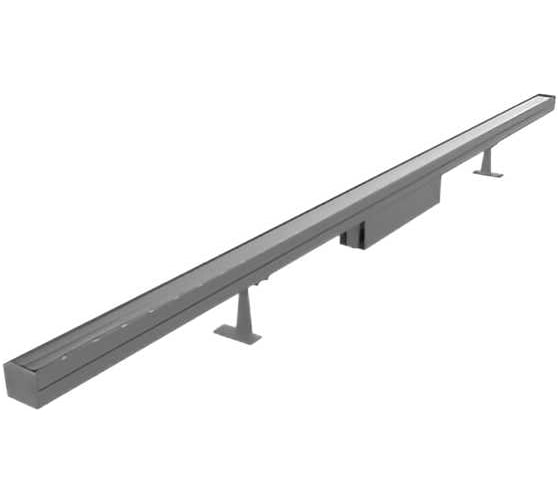 Светодиодный светильник архитектурный VARTON Regula 1500 мм 48 Вт 4000 K линзованный 10x60 градусов RAL7045 серый V1-G1-71335-20L28-6604840 1