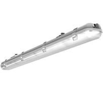 Светодиодный светильник VARTON Стронг 2.0 промышленный 45 Вт 6500 K 1242x90x68 мм класс защиты IP65 прозрачный рассеиватель с микроволновым датчиком движения V1-I2-70210-03S00-6504565