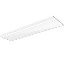 Светодиодный светильник VARTON тип кромки V-Clip 1200x300 35 Вт 4000 K IP40 RAL9010 с равномерной засветкой с рассеивателем опал в комплекте V1-A1-07010-10Y00-4003640