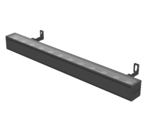 Светодиодный светильник архитектурный VARTON Regula 2.0 600 мм 12 Вт AMBER 20x40 градусов RAL9005 черный муар V1-G1-92336-20L29-66012AR 1