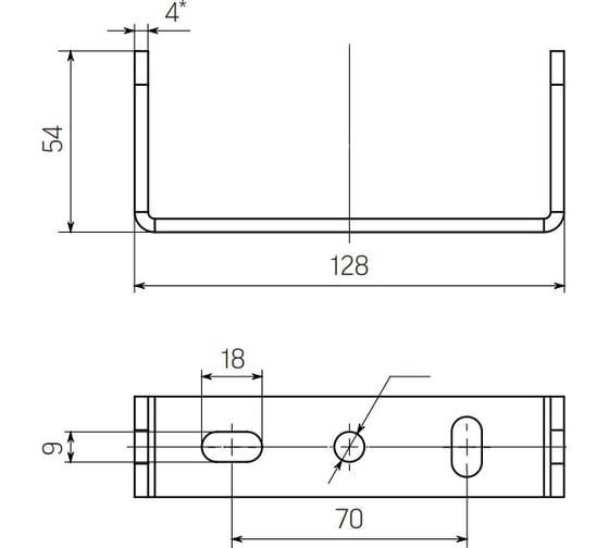 Светодиодный светильник архитектурный VARTON Frieze 2.0 M 60 Вт 4000 K IP66 RAL9005 черный 15 V1-G1-92442-04L01-6606040