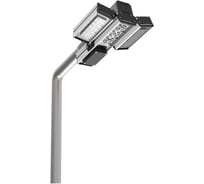 Светодиодный светильник VARTON для охранного периметра Cerberus 90 Вт консольный 4000 К IP67 RAL9005 черный DALI V1-S1-90658-40D32-6709040