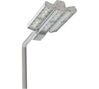 Светодиодный светильник VARTON для охранного периметра Cerberus 180 Вт консольный 5000 К IP67 RAL7045 серый V1-S1-70658-40L32-6718050