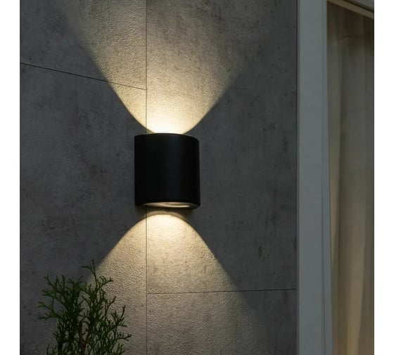 Архитектурный уличный светильник duwi, Nuovo LED 7W, IP54, 3000K, черный, пластик 24286 4