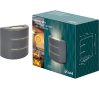 Светодиодный архитектурный светильник duwi, Nuovo LED 7W, 3000K, IP54, серый, пластик 24288 8