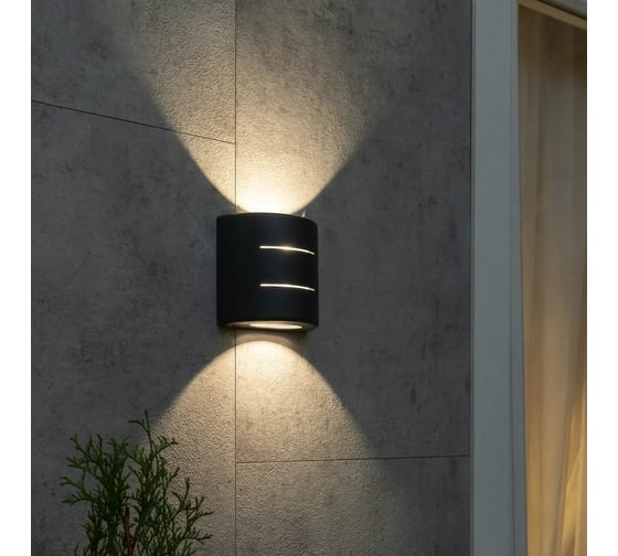 Светодиодный архитектурный светильник duwi, Nuovo LED 7W, 3000K, IP54, серый, пластик 24288 8