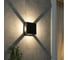 Светодиодный архитектурный светильник duwi, Nuovo LED 7W, 3000K, IP54, серый, пластик 24267 3 11