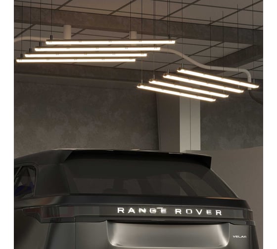 Линейный светильник Gauss СПП-Т8-G13 LITE 220-230V IP65 1276х60х55 для LED ламп 909437112