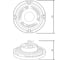 Светильник Gauss подвесной UFO 100W 12000lm 5000K 175-265V IP65 D230х88мм черн. 821536300 5