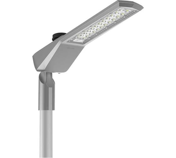 Светодиодный светильник уличный VARTON Levante M Urban 60 Вт кронштейн 48 мм 4000 K 1..10V NEMA RAL7045 серый муар V1-S1-70748-40U30-6606040