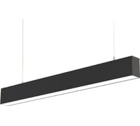 Светодиодный светильник VARTON X-line для сборки в линию 20 Вт 3000 К 998x63x100 мм RAL9005 черный муар диммируемый по протоколу DALI V1-R0-9X823-02D01-4002030