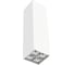 Светодиодный светильник VARTON DL-Box Reflect Multi 2x2 накладной 14 Вт 3000 К 80x80x300 мм RAL9003 белый муар 35x75 DALI V1-R0-00255-20D23-2001430 1