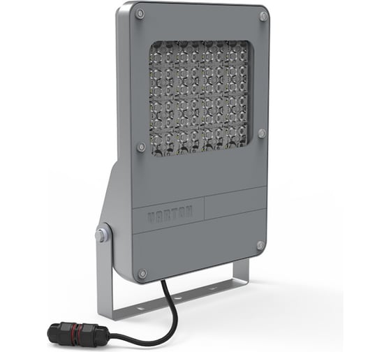 Светодиодный светильник прожектор VARTON FL-Sport ASWM 210 Вт 5000 К RAL7045 муар V1-P1-70591-04L51-6521050 1