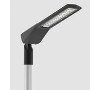 Светодиодный светильник уличный VARTON Levante M 80 Вт Yard RU кронштейн 60 мм 5000 К RAL9005 черный муар V1-S1-9R760-40L05-6608050