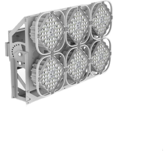 Светодиодный прожектор VARTON AirQub 420 Вт 4000 K 20 DALI V1-I0-702X3-04D19-6542040 1
