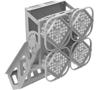 Светодиодный прожектор VARTON AirQub Sport 280 Вт 5000 К 90 DMX-RDM V1-P1-702X2-04R06-6528050