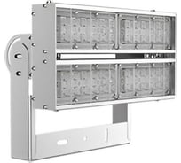 Светодиодный светильник VARTON спортивный Olymp 2.0 Sport 100 Вт 4000 K IP65 угол 90 градусов решетка DALI V1-P1-70602-04J06-6510040