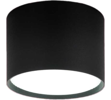 Светильник потолочный IN HOME НПБ-ЦИЛИНДР-GX53 SBM-BL 80x55мм черный 4690612056401