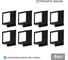 Светильник Geniled для грильято 8шт по 5Вт 5000К для ячейки 100x100 мм Griliato Tetris встраиваемый 08982_black 1