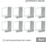 Светильник Geniled для грильято 8шт по 5Вт 4000К для ячейки 100x100 мм Griliato Tetris встраиваемый 08982_4000 1