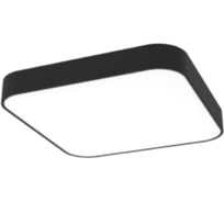 Светодиодный светильник VARTON COSMO Q накладной 50 Вт CRI90 3000 К 900x900 мм RAL9005 черный муар с рассеивателем опал DALI V1-R0-9Q503-20D01-2005030