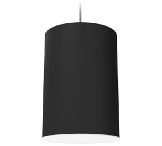 Светодиодный светильник VARTON DL-Roll подвесной 15 Вт 4000 К 120x170 мм RAL9005 черный муар с рассеивателем опал V1-R0-90136-30000-2001540 1