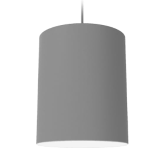 Светодиодный светильник VARTON DL-Roll подвесной 15 Вт 3000 К 140x190 мм RAL7045 серый муар с рассеивателем опал V1-R0-70137-30000-2001530 1