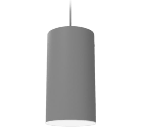 Светодиодный светильник VARTON DL-Roll подвесной 12 Вт 4000 К 90x170 мм RAL7045 серый муар с рассеивателем опал V1-R0-70135-30000-2001240 1