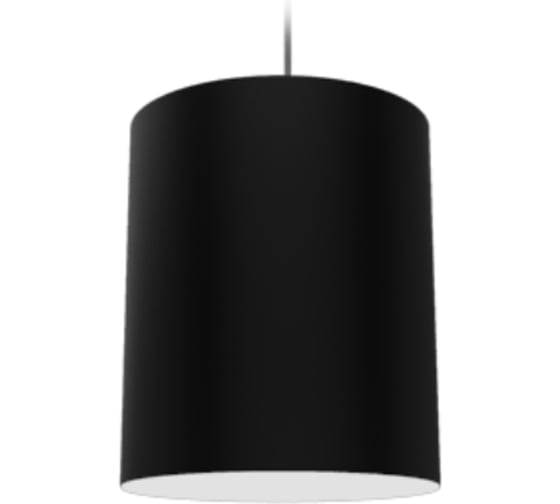 Светодиодный светильник VARTON DL-Roll подвесной 18 Вт 4000 К 140x190 мм RAL9005 черный муар с рассеивателем опал V1-R0-90137-30000-2001840 1