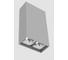 Светодиодный светильник VARTON DL-Box Reflect Multi 1x2 накладной 8 Вт 4000 К 80x40x150 мм RAL7045 серый муар кососвет DALI V1-R0-70251-20D17-2000840 1