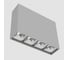 Светодиодный светильник VARTON DL-Box Reflect Multi 1x4 накладной 10 Вт 4000 К 150x40x150 мм RAL7045 серый муар 24 V1-R0-70253-20L20-2001040 1
