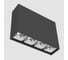 Светодиодный светильник VARTON DL-Box Reflect Multi 1x4 накладной 10 Вт 4000 К 150x40x150 мм RAL9005 черный муар 55 DALI V1-R0-90253-20D55-2001040 1