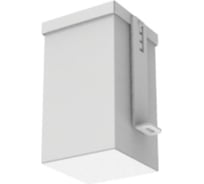 Светодиодный светильник VARTON DL-Grill CRI90 для потолка Грильято 100x100 мм с шириной ламели 10 мм встраиваемый 12 Вт 4000 К 90x90x160 мм RAL9003 белый муар DALI V1-R0-01808-10D01-4001240